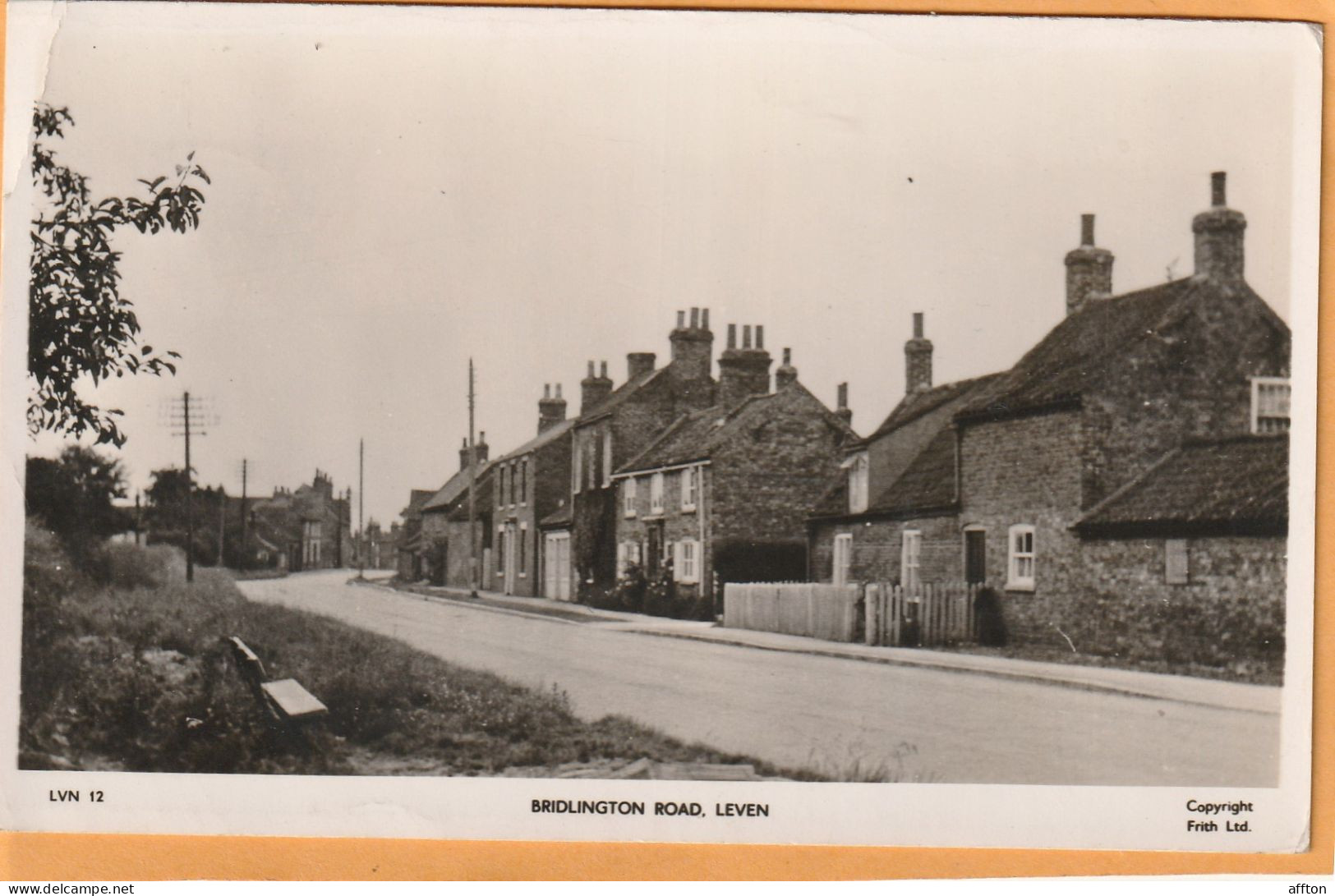 Leven UK Old Real Photo Postcard - Fife