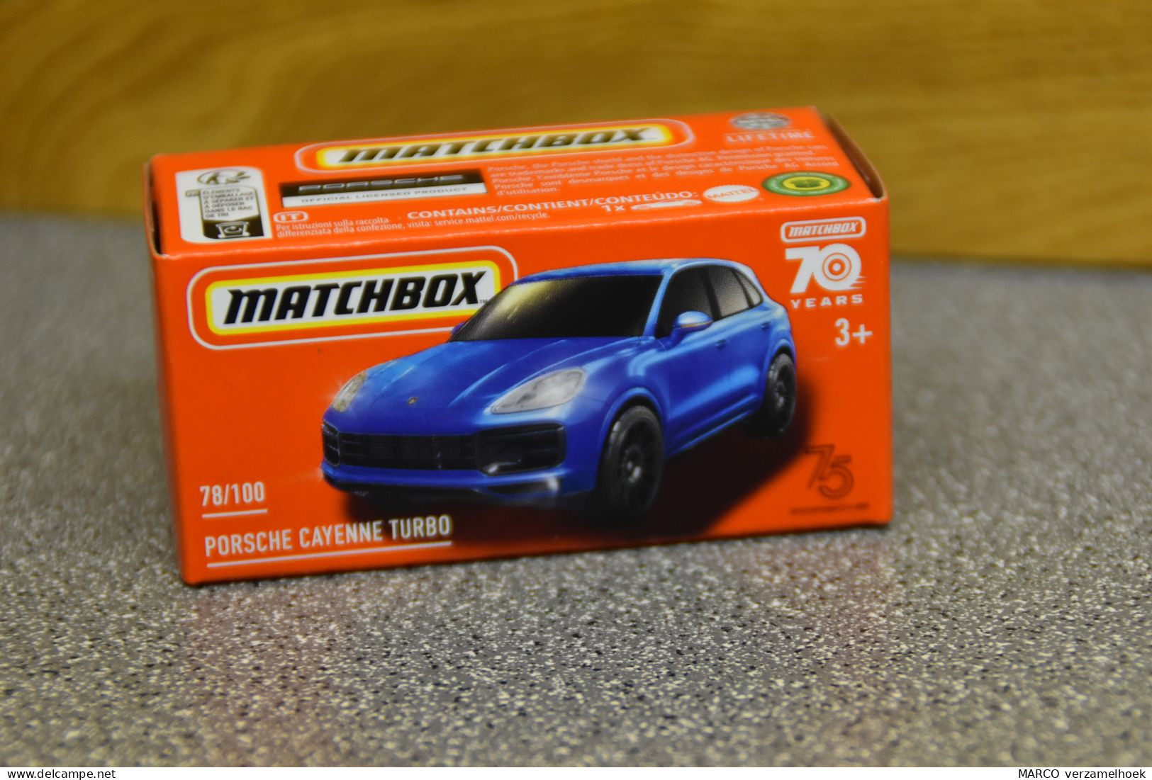 Mattel - Matchbox 70 Years 78/100 Porsche Cayenne Turbo - Matchbox (Mattel)