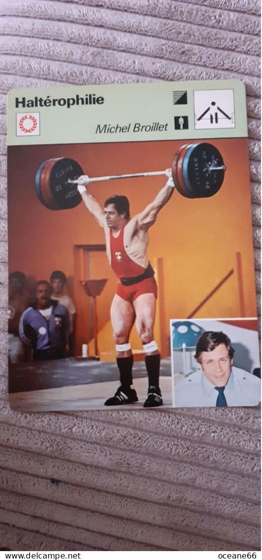 Fiche Rencontre Michel Broillet Haltérophilie - Weightlifting