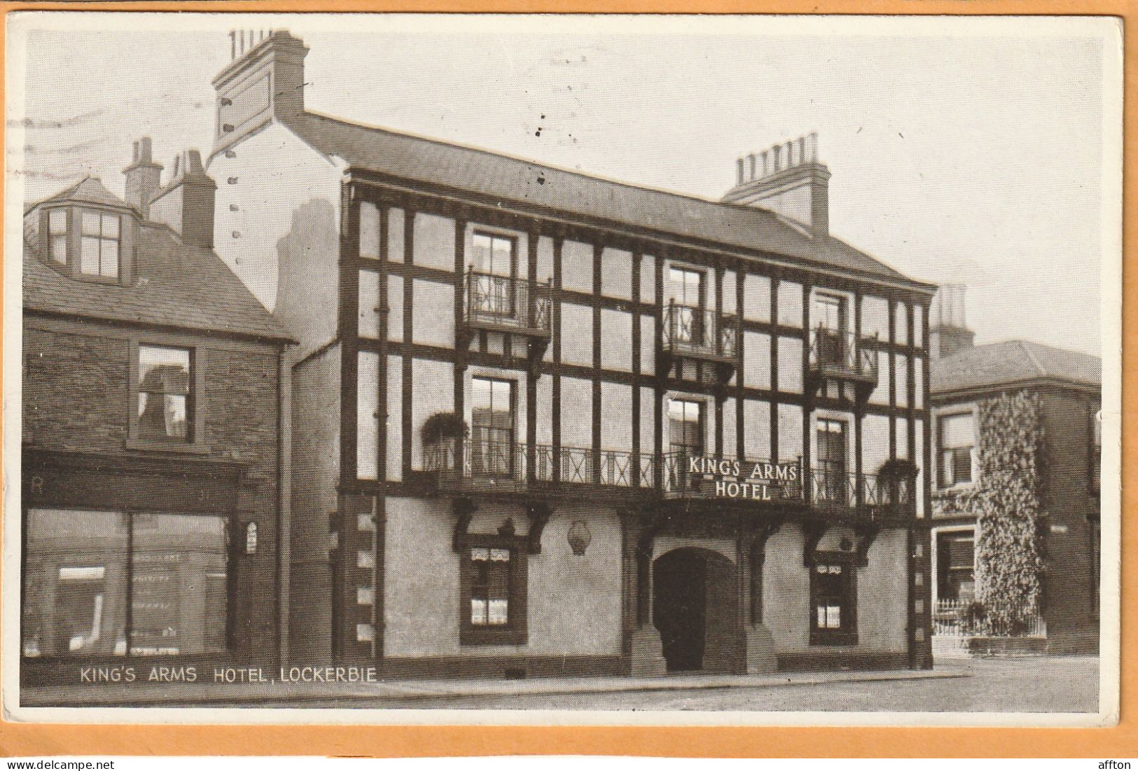 Lockerbie UK Old Postcard - Dumfriesshire