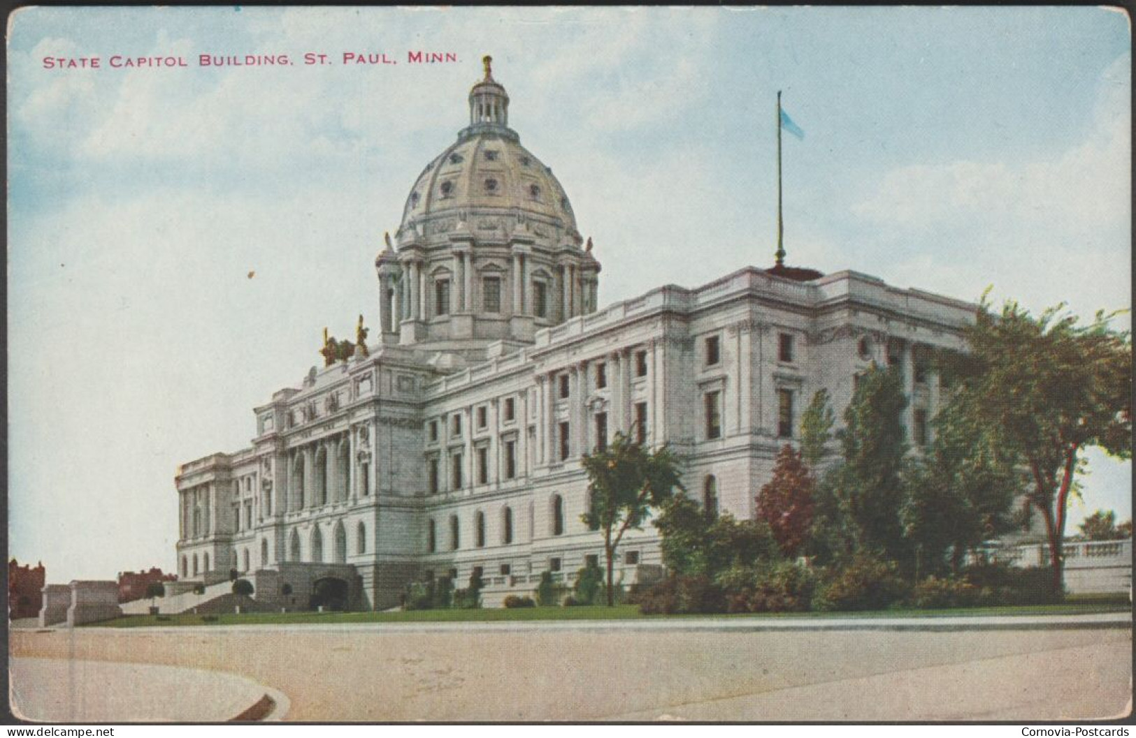 State Capitol Building, St Paul, Minnesota, C.1910 - VO Hammon Postcard - St Paul