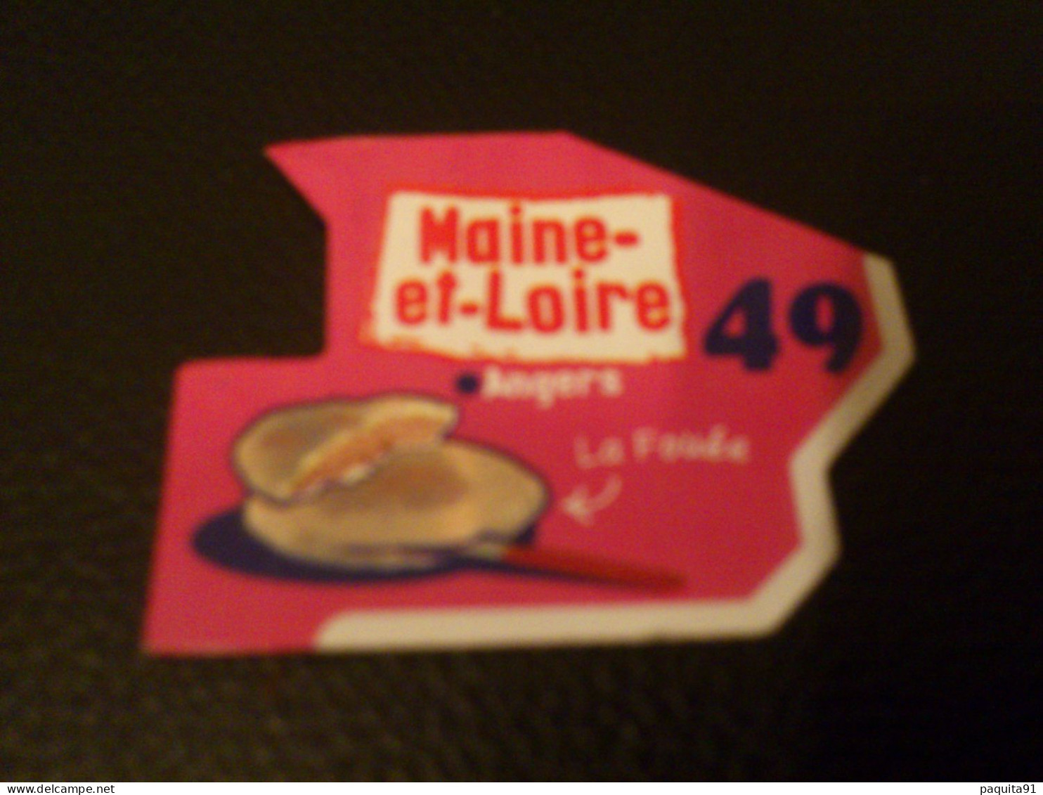 Magnet Le Gaulois ,  Maine Et Loire , 49 - Advertising
