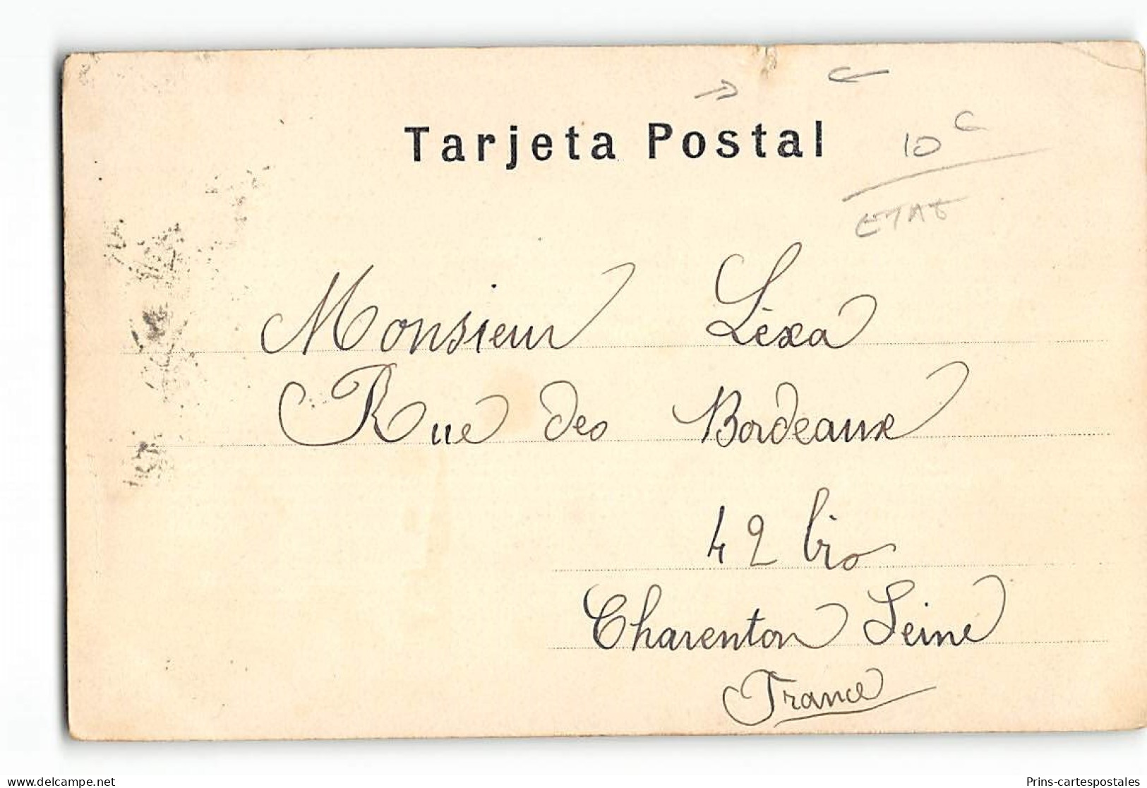 CPA Montevideo Calle Sarandi - Uruguay