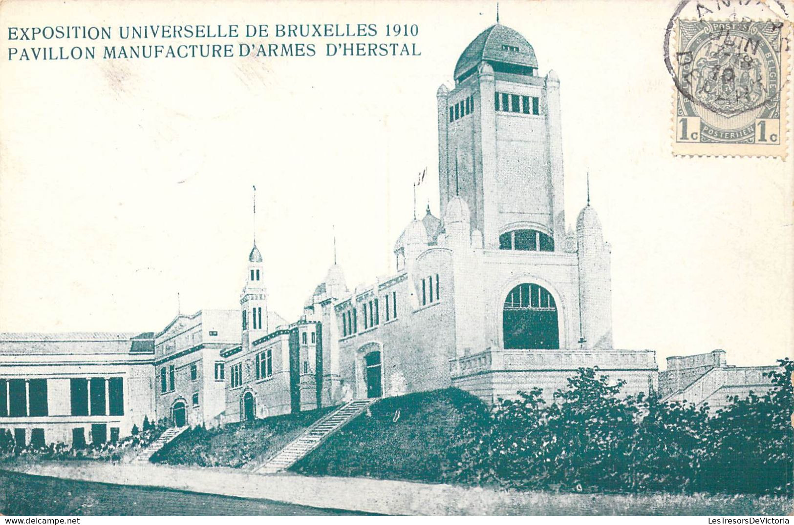 BELGIQUE - Bruxelles - Exposition Universelle De Bruxelles 1910 - Pavillon Manufacture D'armes - Carte Postale Ancienne - Weltausstellungen