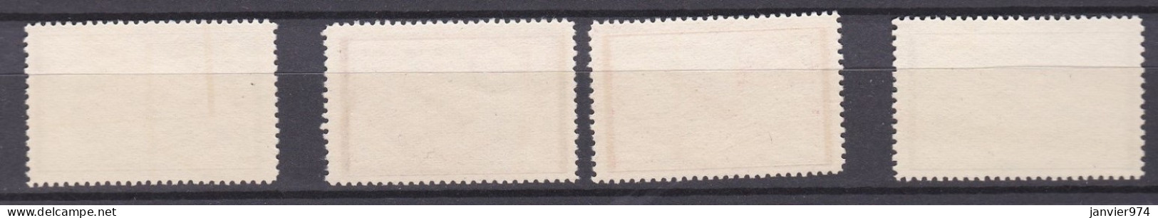 1958 Adoption De La Constitution, La Série Complète 314 à 317, 4 Timbres Neufs , Scan Recto Verso - Unused Stamps