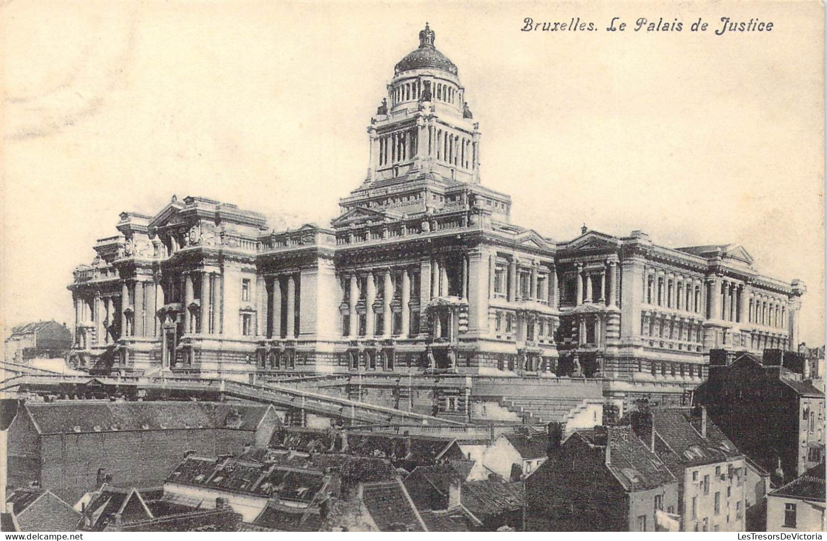 BELGIQUE - Bruxelles - Le Palais De Justice - Carte Postale Ancienne - Monumenti, Edifici