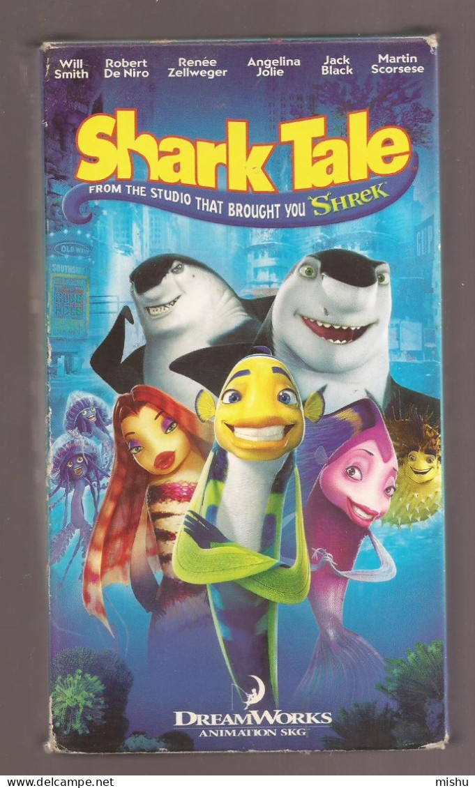 VHS Tape - Shark Tale - Children & Family