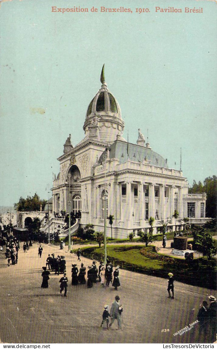 BELGIQUE - Bruxelles - Exposition De Bruxelles 1910 - Pavillon Brésil - Carte Postale Ancienne - Expositions Universelles