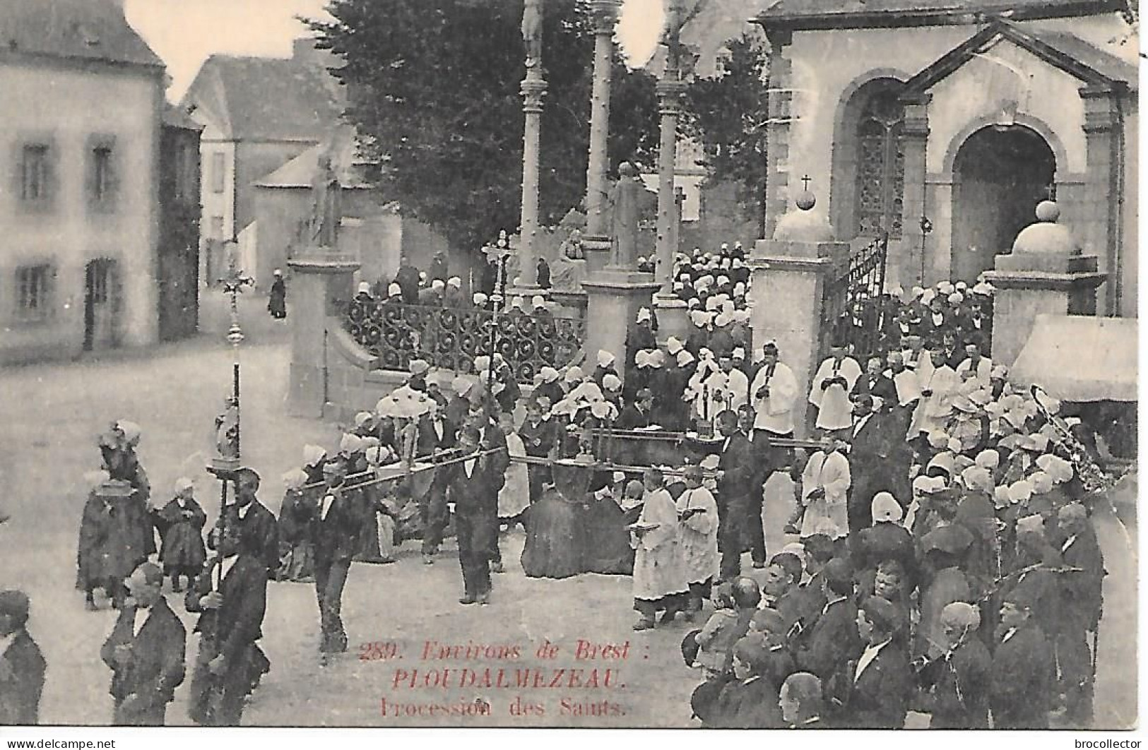 PLOUDALMEZEAU ( 29 ) - Procession Des Saints - Ploudalmézeau