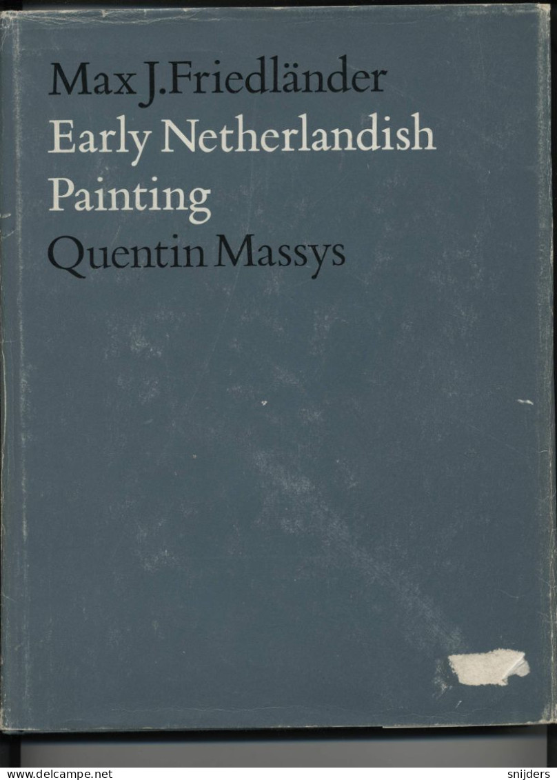 Max J. Friedlander: Quinten Matsys Part 7 In The Series Early Netherlandish Painting - Fine Arts