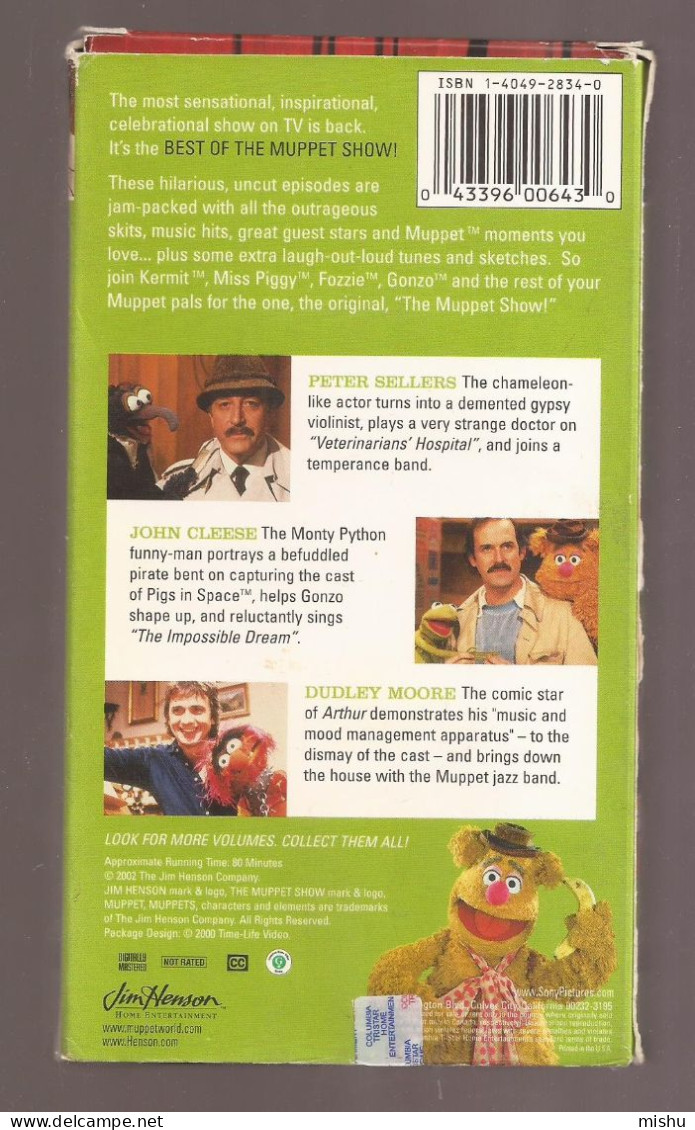 VHS Tape - Best Of Muppet Show - Enfants & Famille