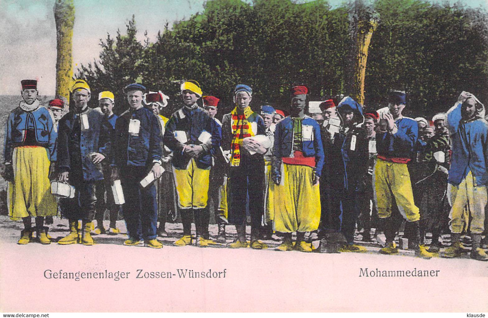 Gefangenenlager Zossen-Wünsdorf - Mohamedaner Blanc - Zossen