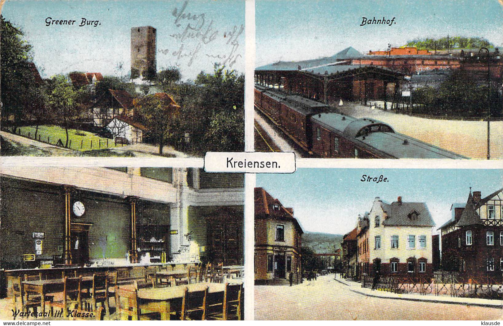 Kreiensen - Mehrbild Feldpost 1918 - Einbeck