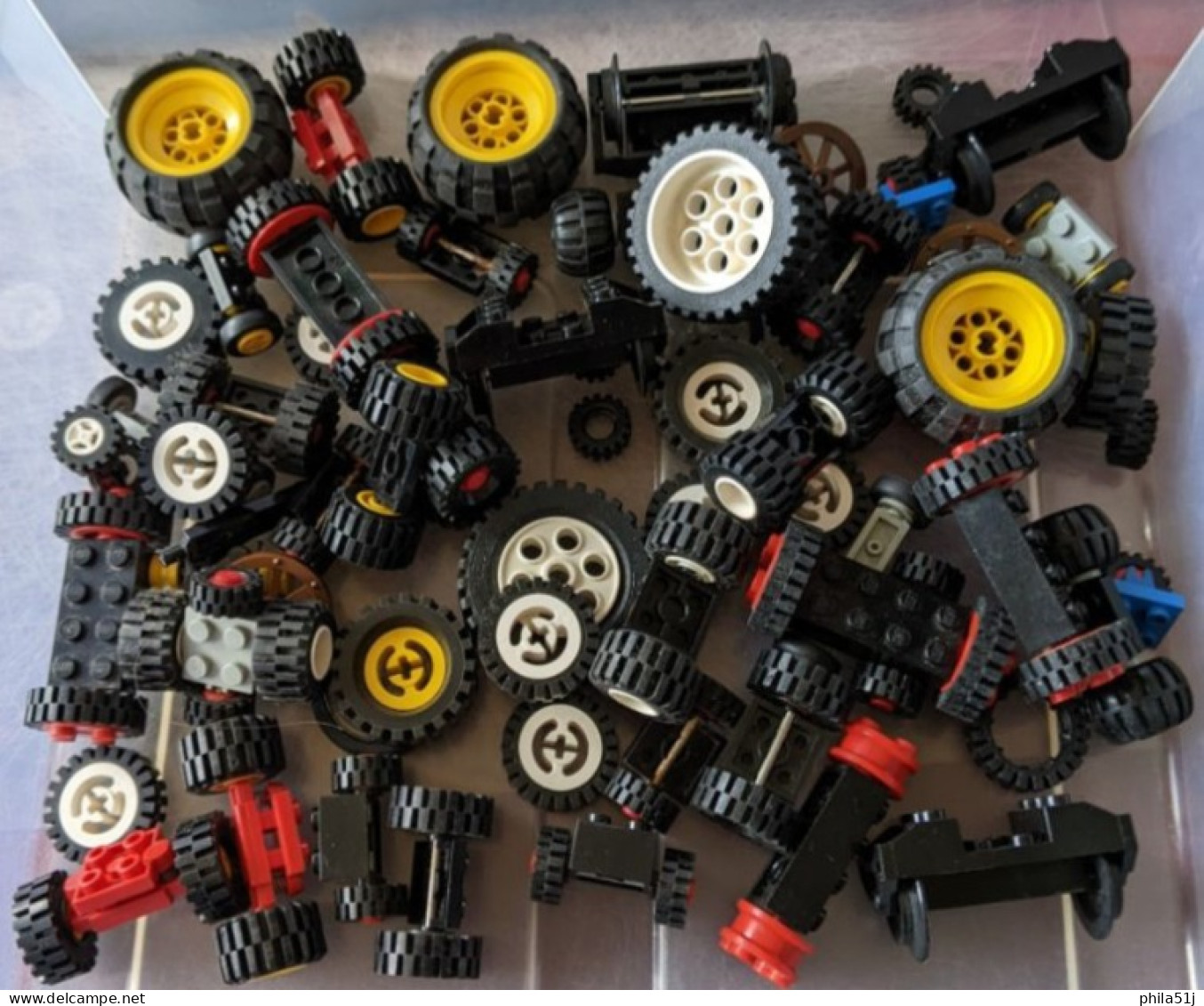 N° 91---VRAC DE PNEUS ---VOIR SCAN - Lego Technic