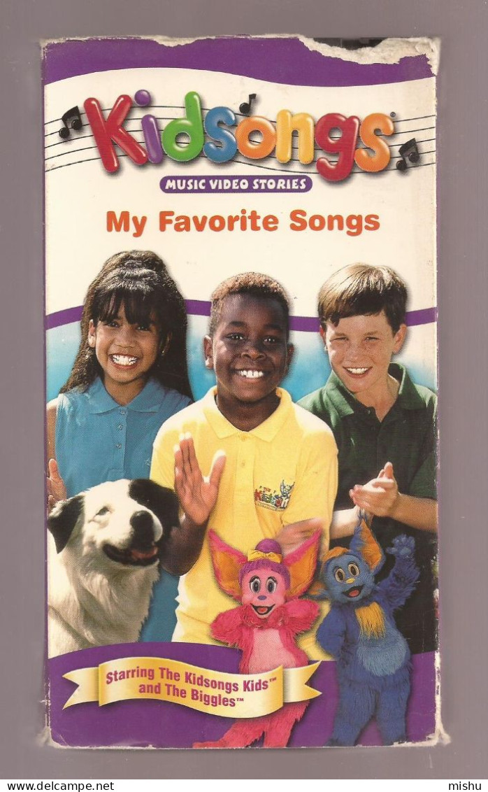 VHS Tape - Kidsongs , Music Video Stories - My Favorite Songs - Children & Family