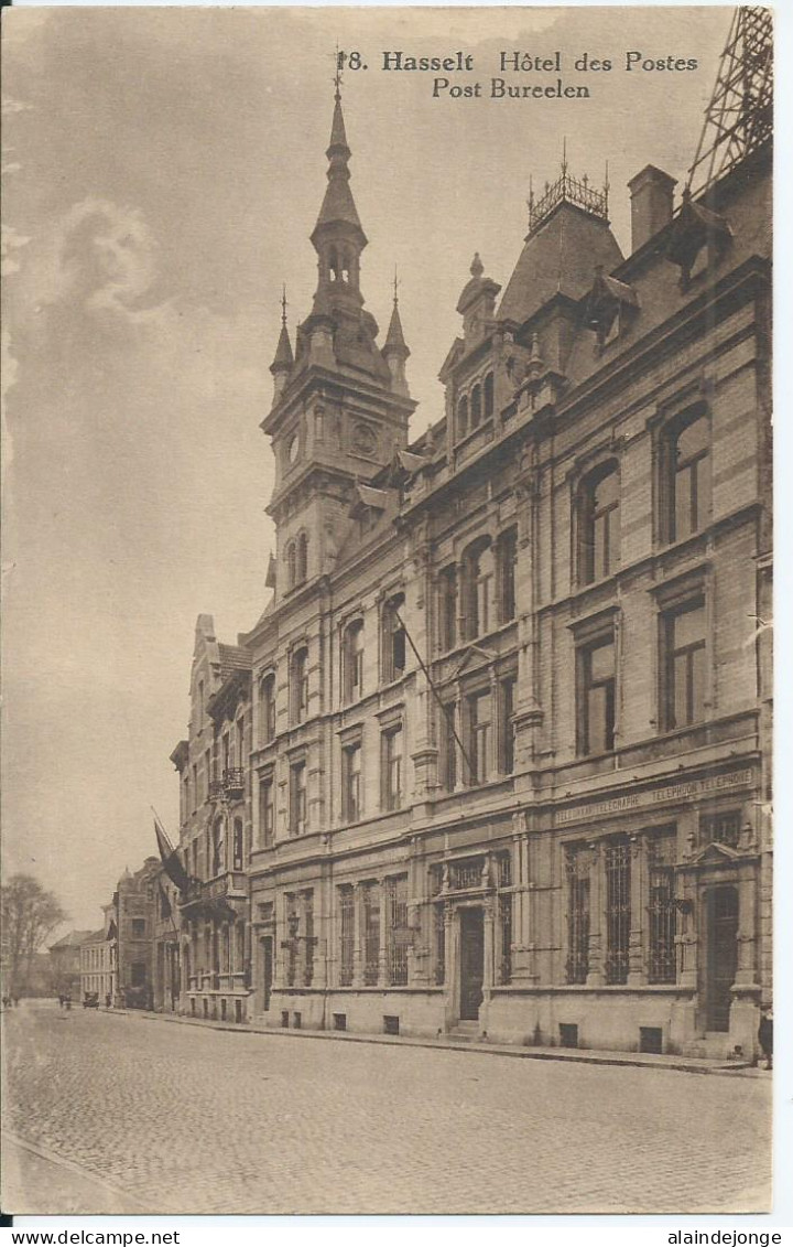 Hasselt - Hôtel Des Postes - Post Bureelen - 1933 - Hasselt