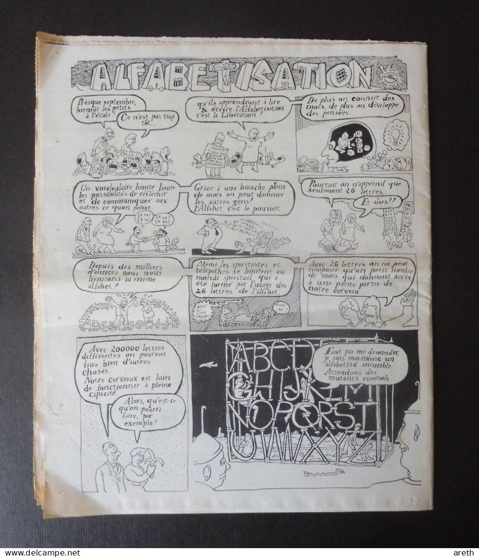 CHARLIE HEBDO  N° 406 24 Aout 1978 ~ Wolinski, Reiser, Cabu..... - Humour