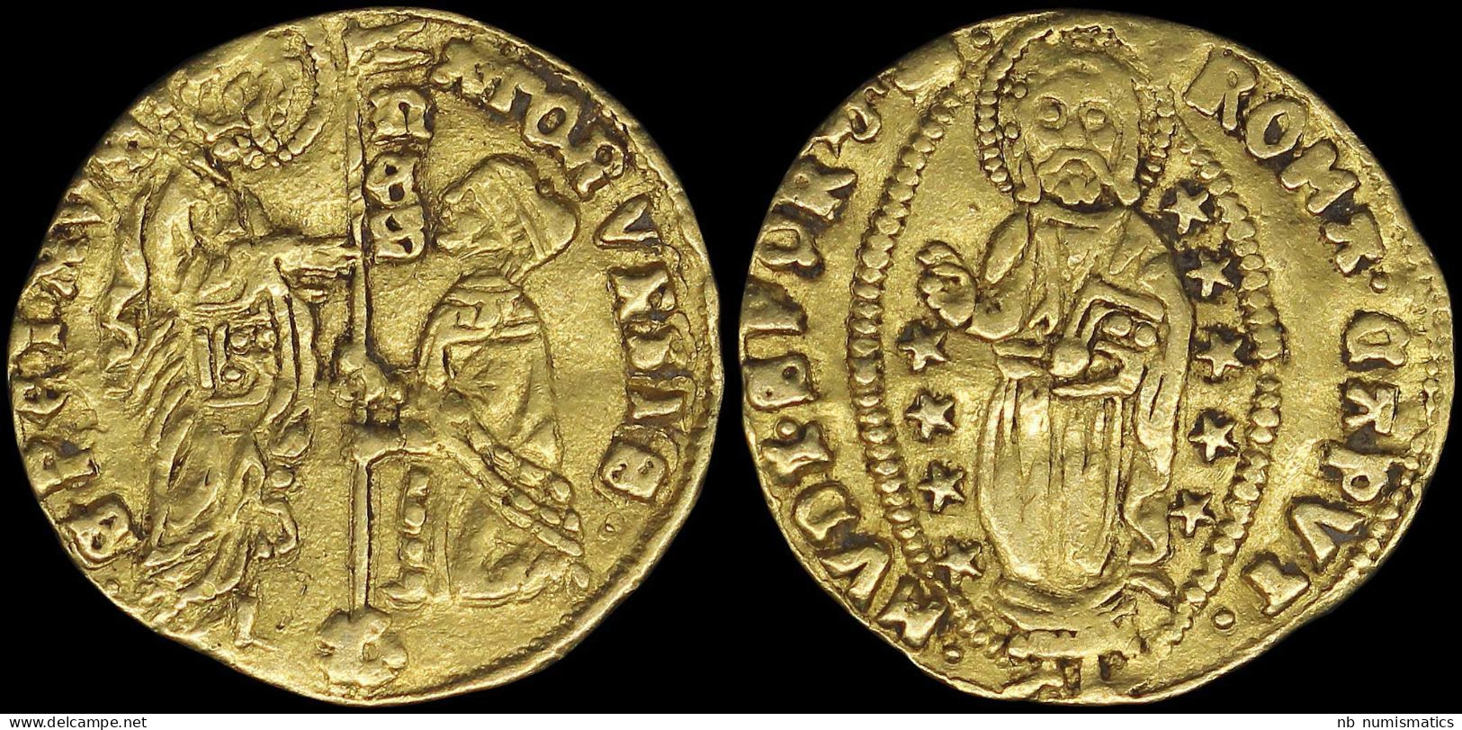 Italian States/ Papal States (Roma)  Gold Ducat-Imitation Of A Venetian Zecchino - Otros & Sin Clasificación