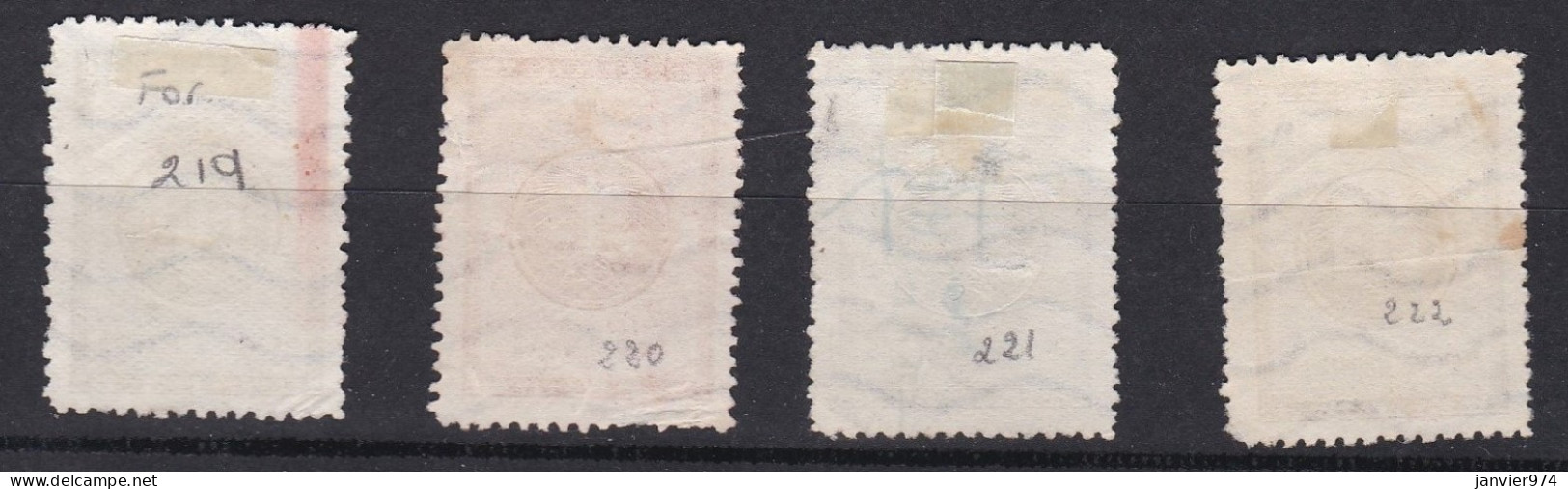 1956, 75 Ans De Service Télégraphique Chinois, Série Complètes , 4 Timbres , Voir Scan Recto Verso - Gebraucht