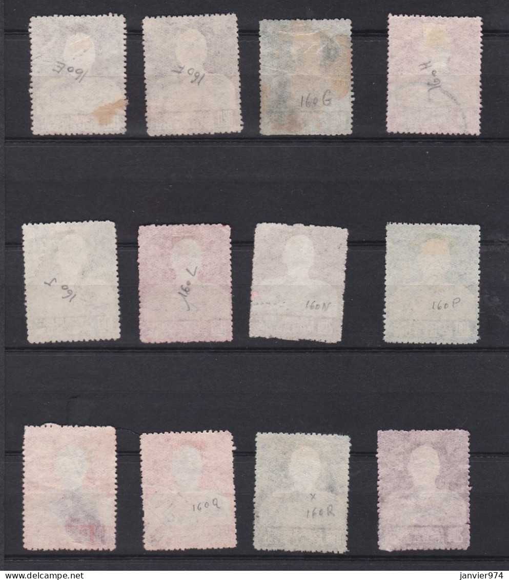 1953 . 12 Timbres Chiang Kai-shek , Voir Scan Recto Verso - Used Stamps