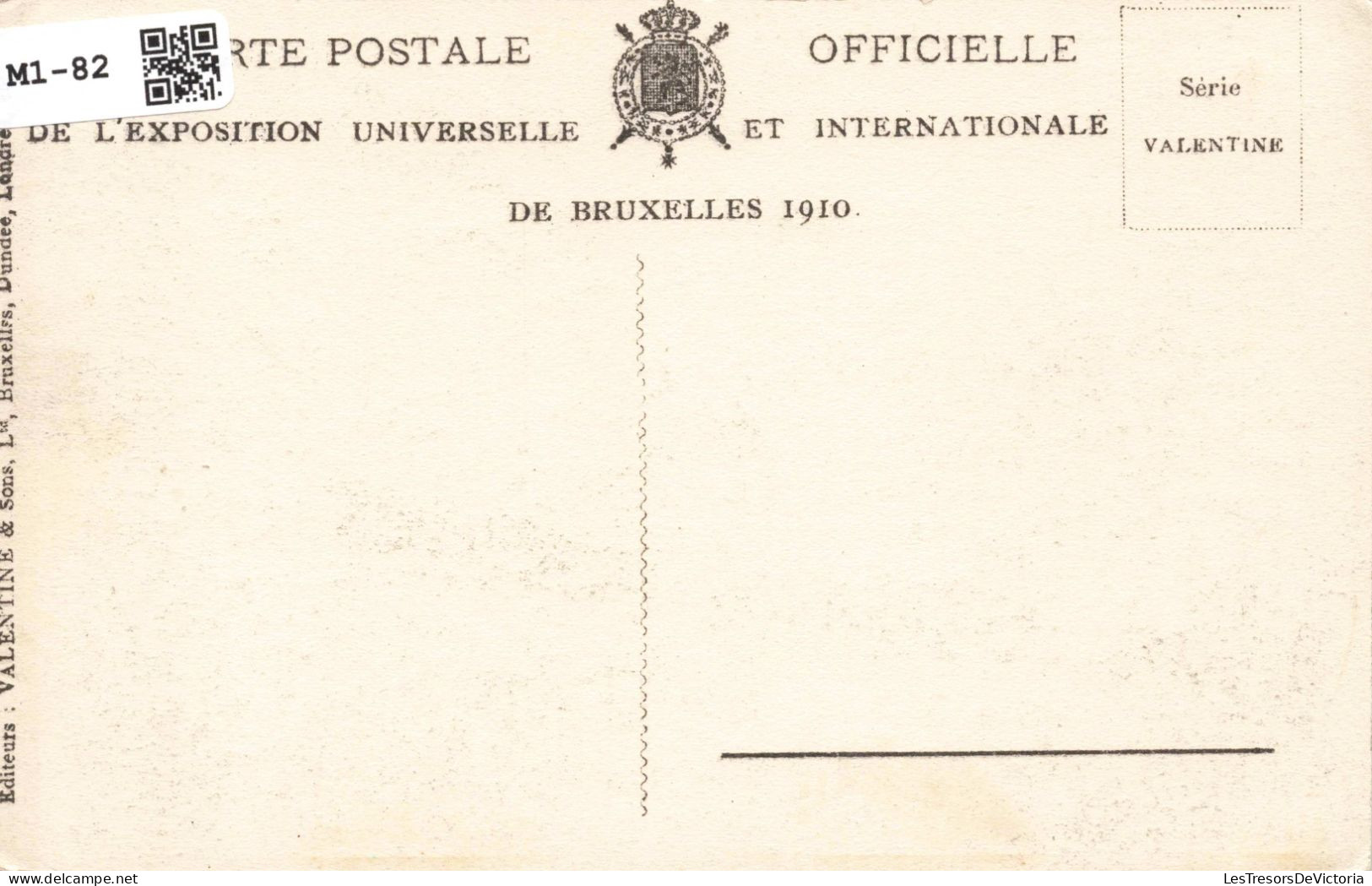 BELGIQUE - Exposition De Bruxelles 1910 - Le Bassin - Animé - Edit. Valentine - Carte Postale Ancienne - Plätze