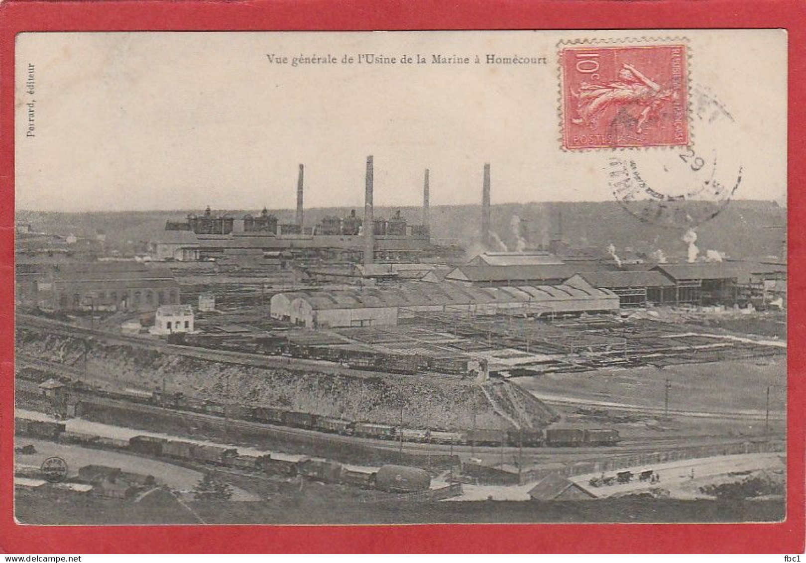 Meurthe Et Moselle - Homecourt - Vue Générale De L'usine De La Marine - Homecourt