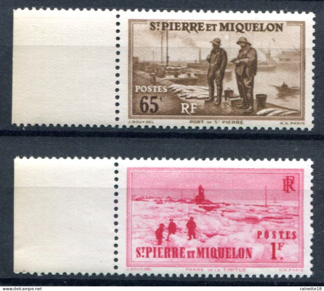 Saint Pierre Et Miquelon         179 Et 181     ** - Neufs