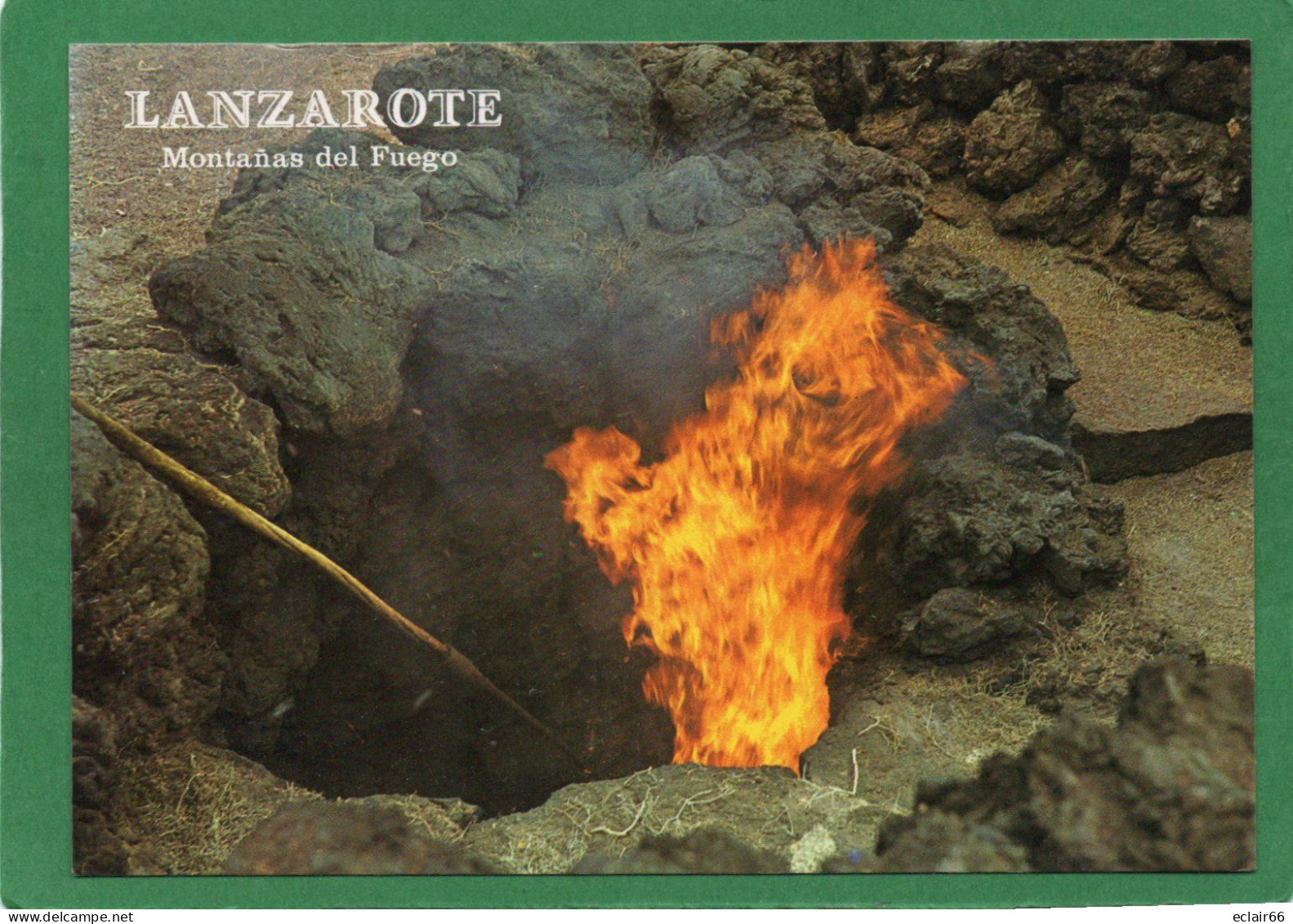 Lanzarote -MONTANAS Del FUEGO CPM Coleccion JOAQUIN RUIZ LORENTE-TI  N° 82 59 97  Impeccable - Lanzarote