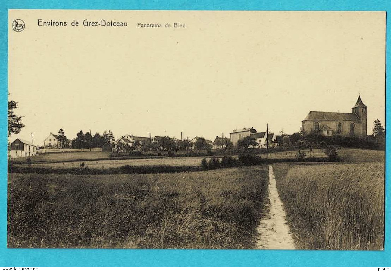 * Grez Doiceau - Graven (Brabant Wallon) * (Nels, Imp L. Michaux) Panorama De Biez, Vue Générale, Old, Rare - Graven