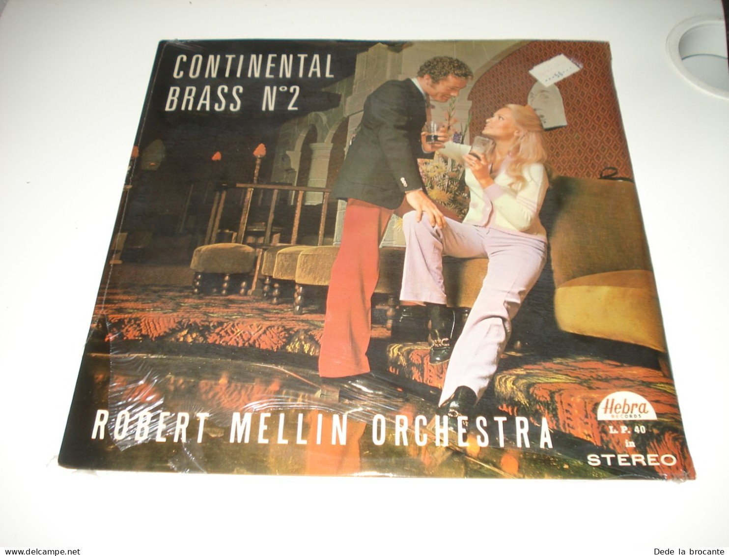 B6 /  LP - Continental Brass N°2 - Robert Mellin Orchestra  - Sealed - MINT - Country Y Folk