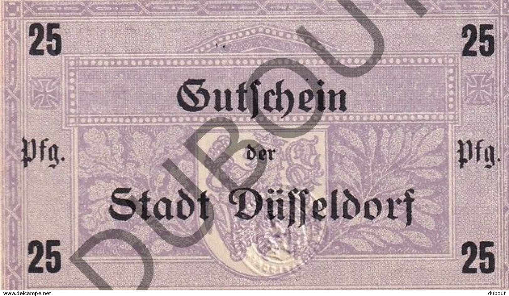 Dusseldorf - Noodgeld/Argent De Nécessité/Notgeld - WOI (C4443) - Sonstige & Ohne Zuordnung