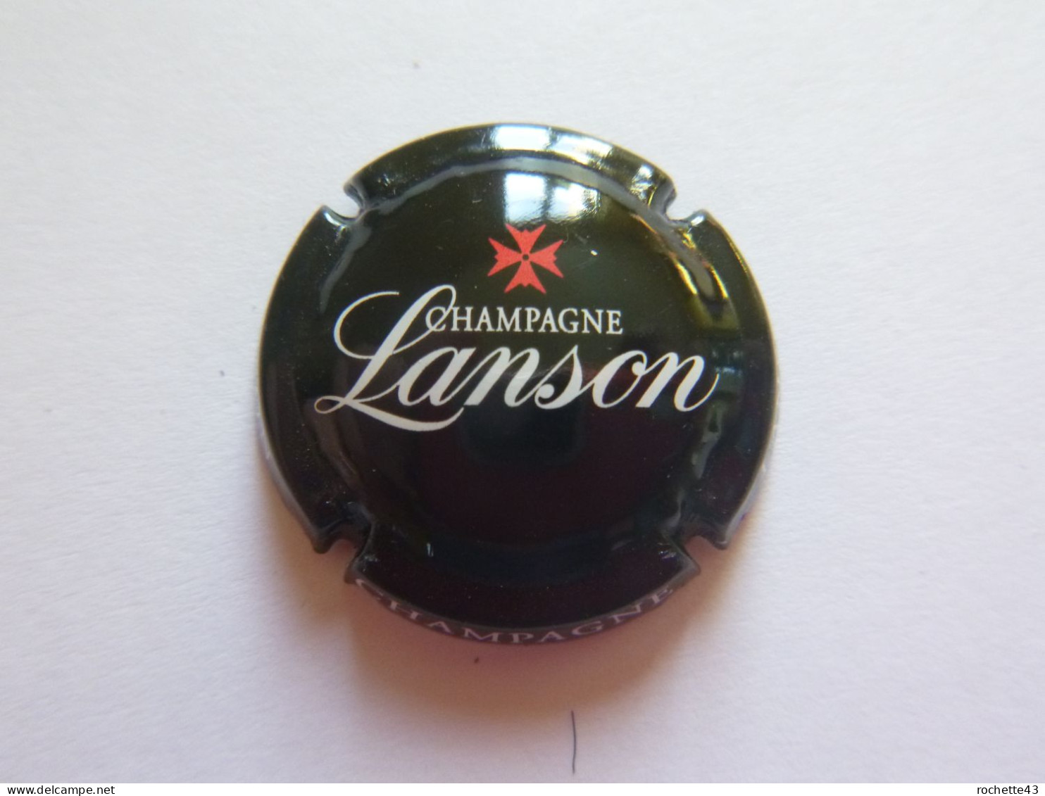 Capsule Plaque Muselet De Champagne - LANSON - Lanson