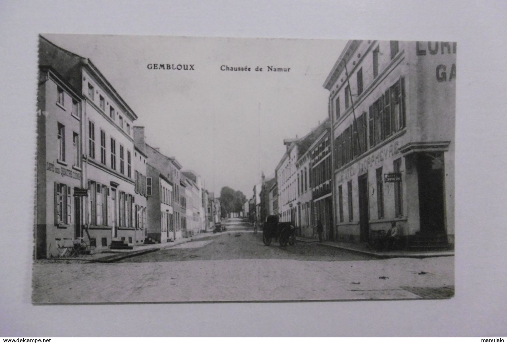 Gembloux - Chaussée De Namur - Café Des Quatre Coins - Hôtel Lorphevre - Gembloux