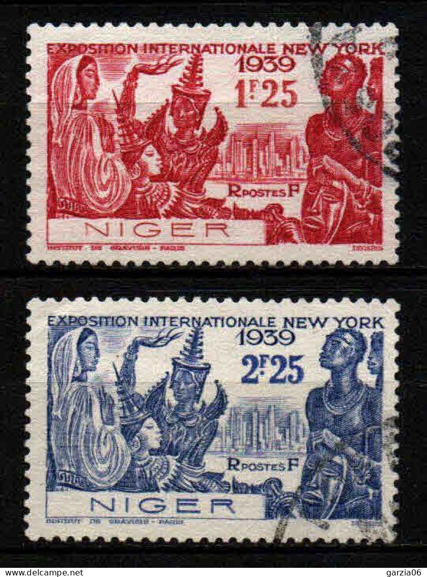 Niger  - 1939 - Exposition Internationale De New York - N° 67-68 - Oblit - Used - Gebraucht