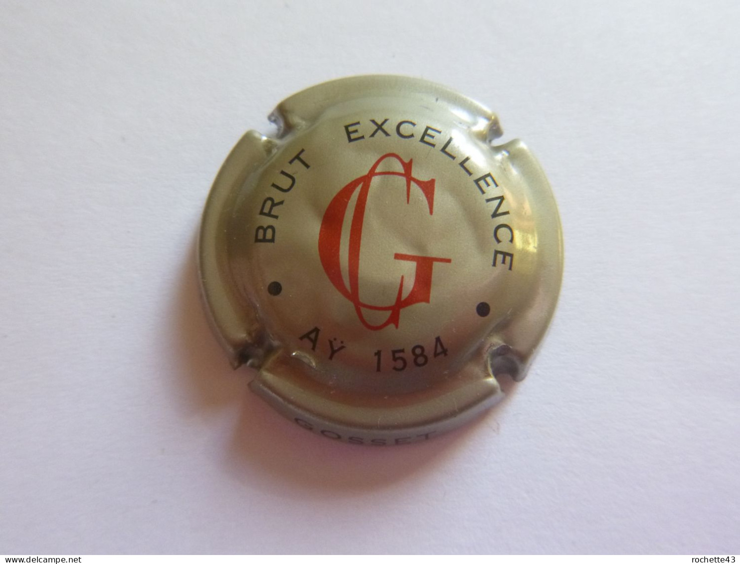 Capsule Plaque Muselet De Champagne - GOSSET - Brut Excellence - Gosset