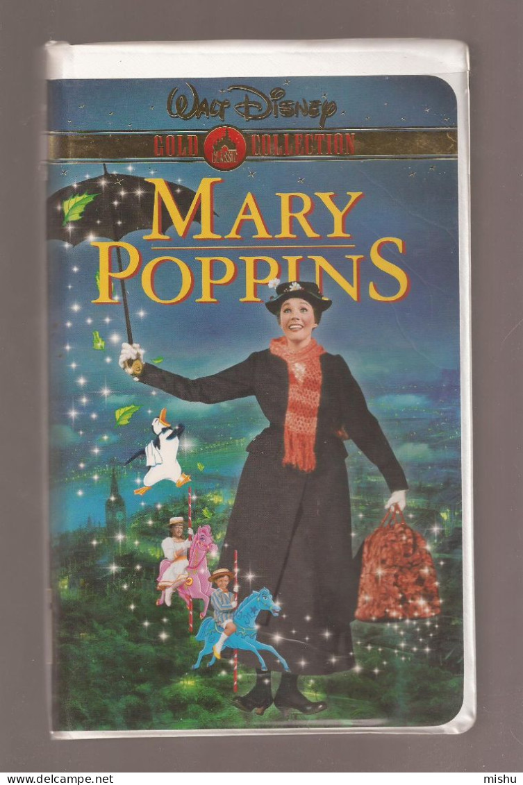 VHS Tape - Disney , Mary Poppins - Infantiles & Familial