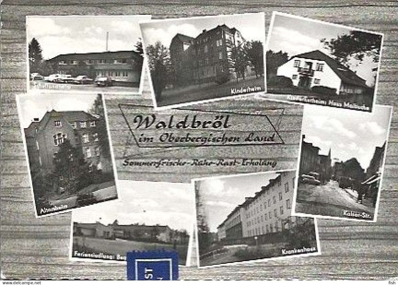 Germany & Marcofilia,  Waldbröl, Oberbergisches Land, Multi, Lisboa 1964 (522) - Waldbroel