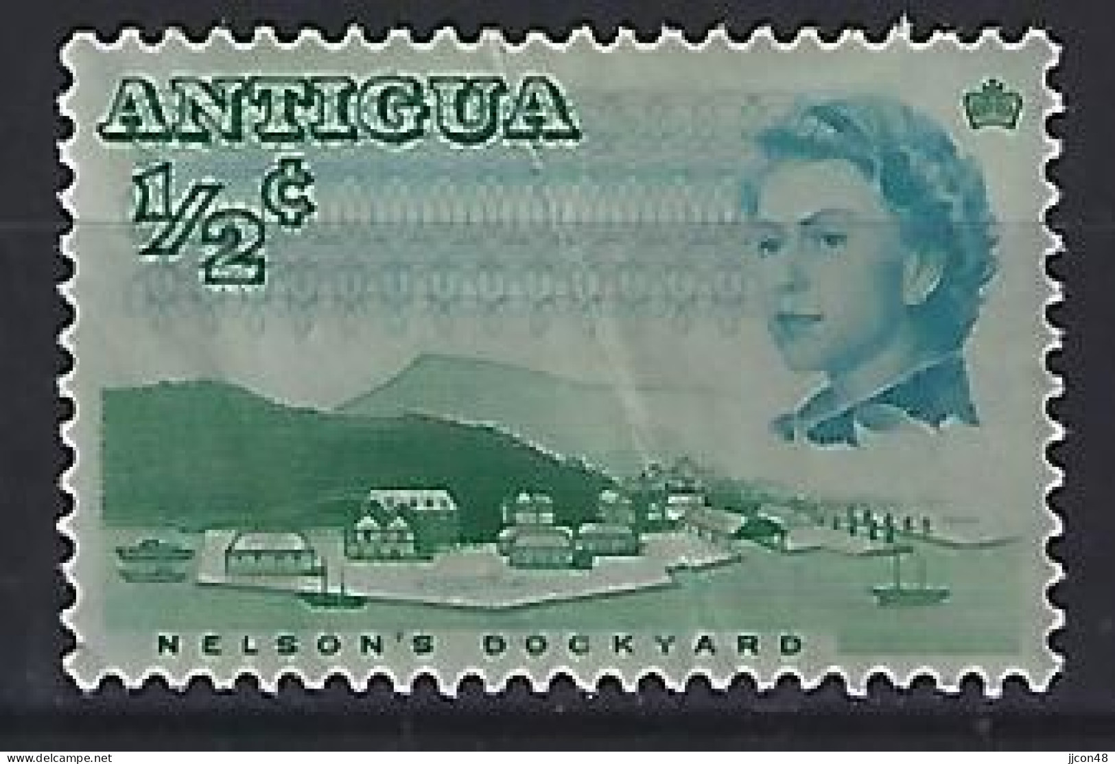 Antigua 1966  Queen Elizabeth II (*) MM - 1960-1981 Autonomie Interne