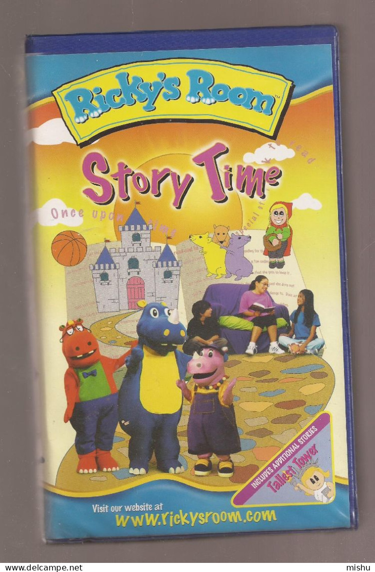 VHS Tape - Rocky's Room - Story Time - Infantiles & Familial