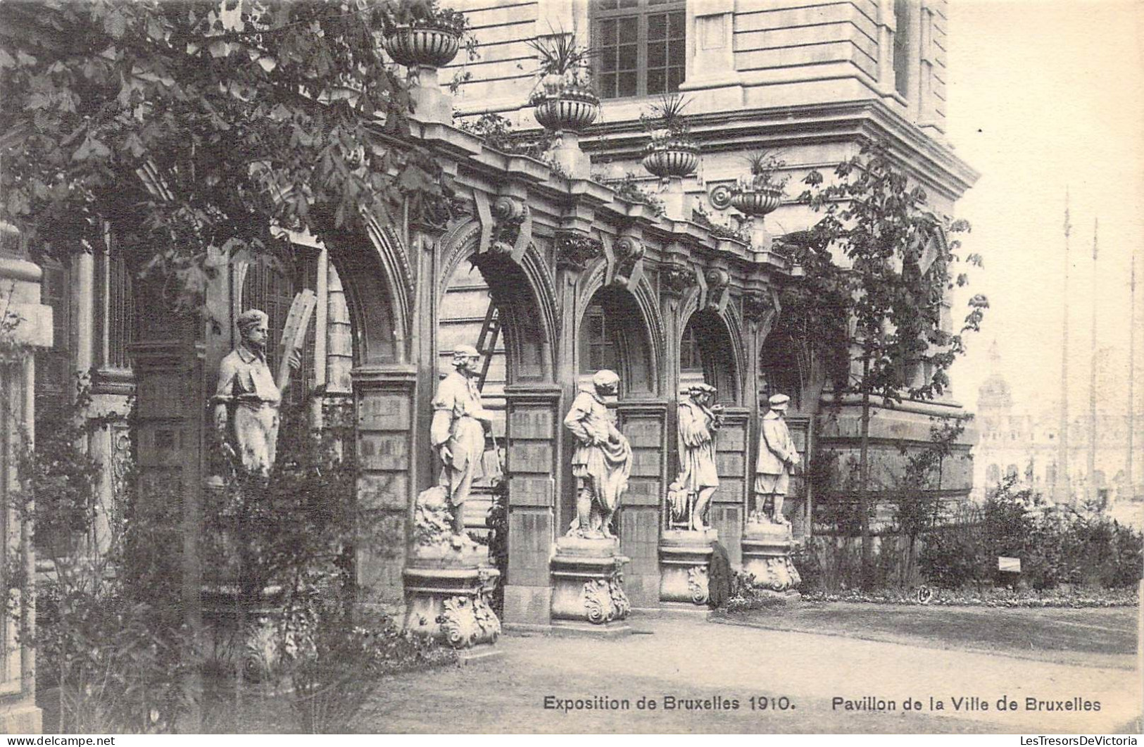 BELGIQUE - Bruxelles - Exposition De Bruxelles 1910 - Pavillon De La Ville De Bruxelles - Carte Postale Ancienne - Wereldtentoonstellingen