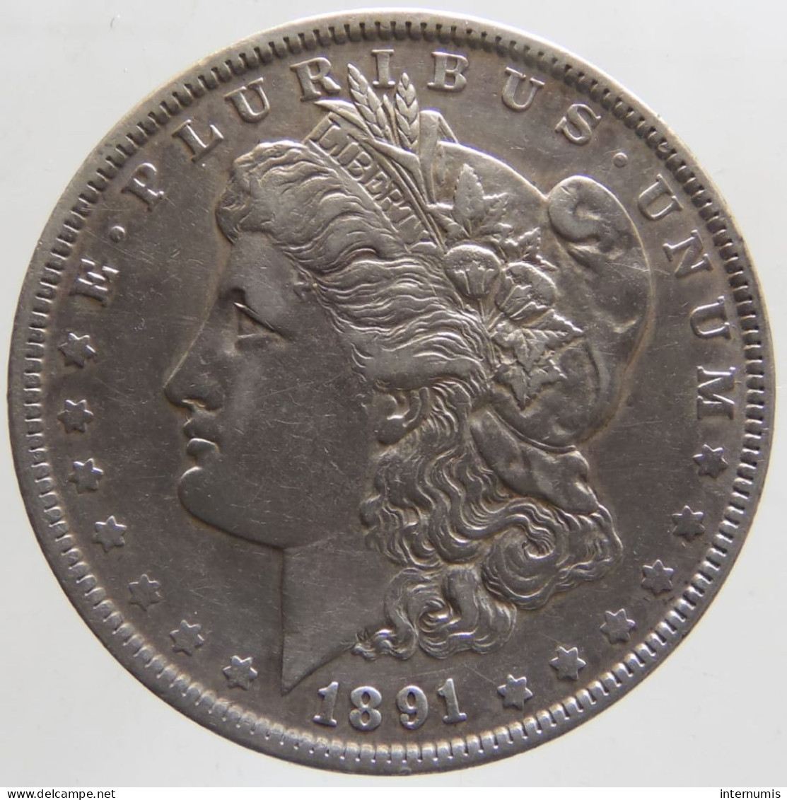 Etats-Unis / USA, Morgan, 1 Dollar, 1891, Argent (Silver), TTB (EF), KM#110 - 1878-1921: Morgan