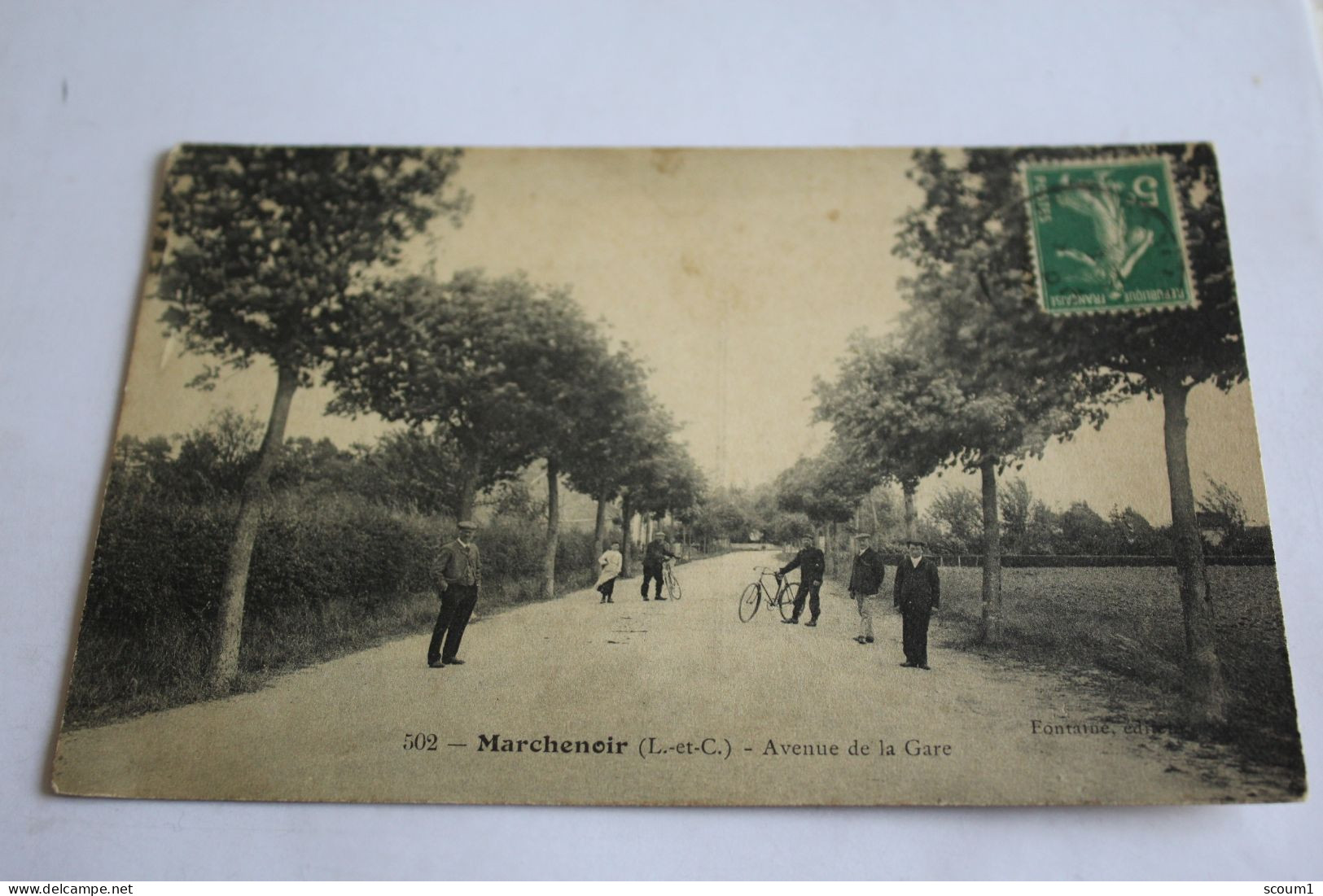 Marchenoir - Avebue De La Gare - Marchenoir