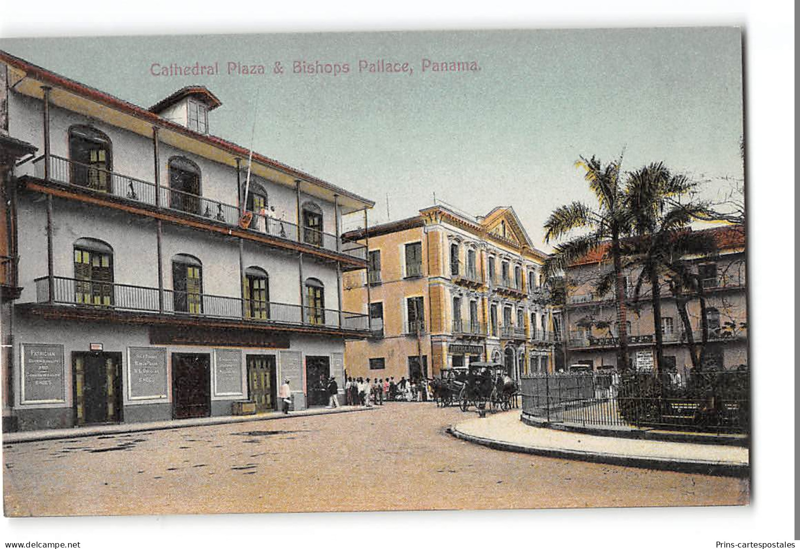 CPA Panama Cathedral Plaza & Bishops Pallace - Panamá