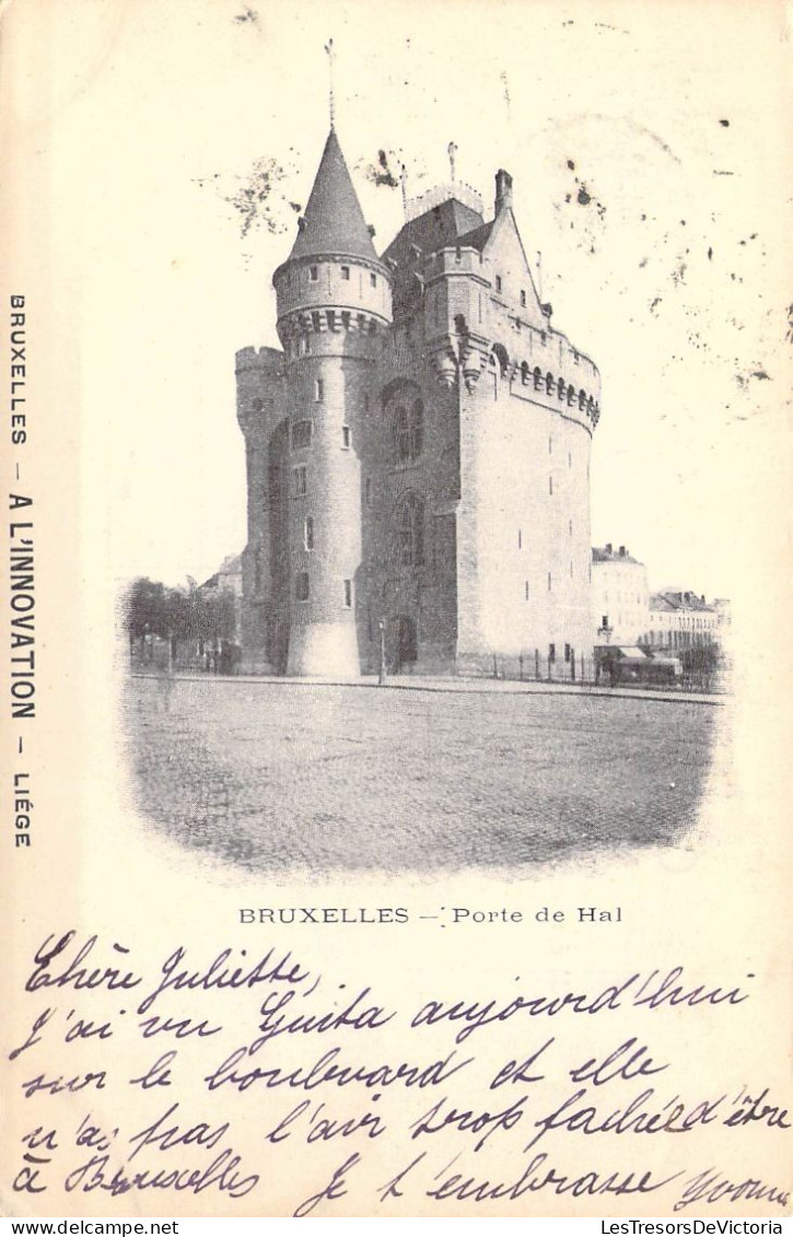 BELGIQUE - Bruxelles - Porte De Hal - Carte Postale Ancienne - Monumenti, Edifici