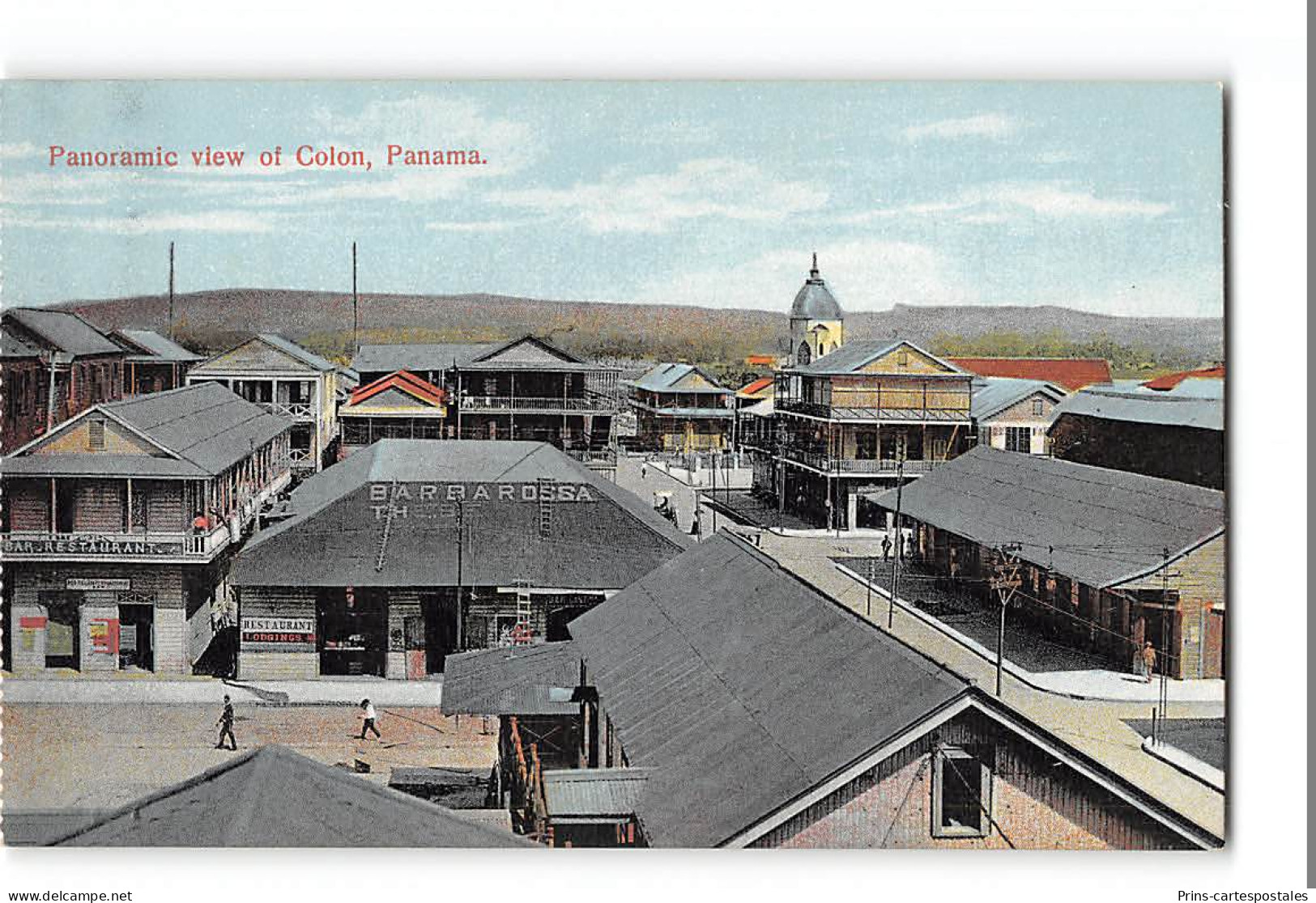 CPA Panama Panoramic View Of Colon  - Panama