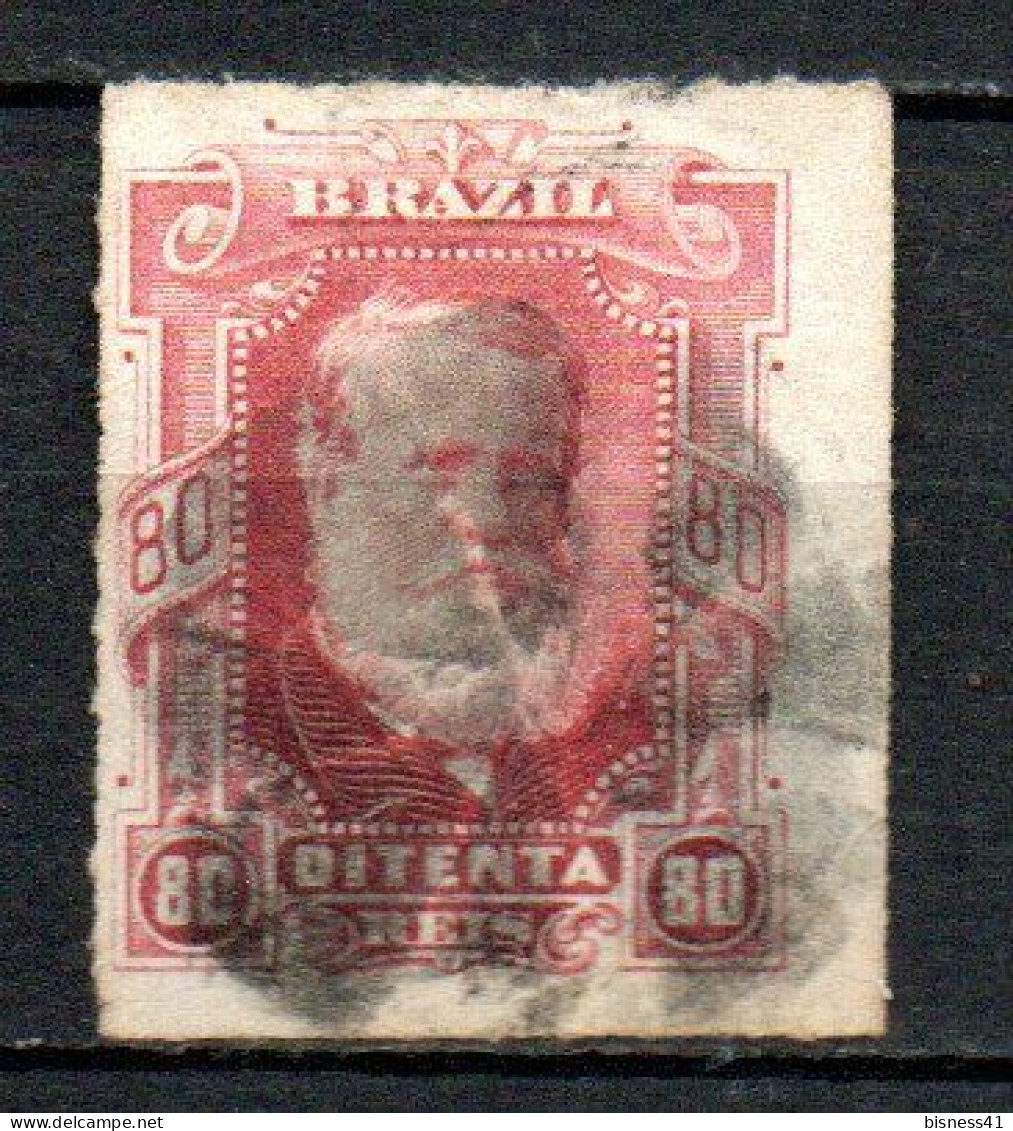 Col33 Brasil Bresil 1878 N° 40 Oblitéré Cote : 12,00€ - Used Stamps