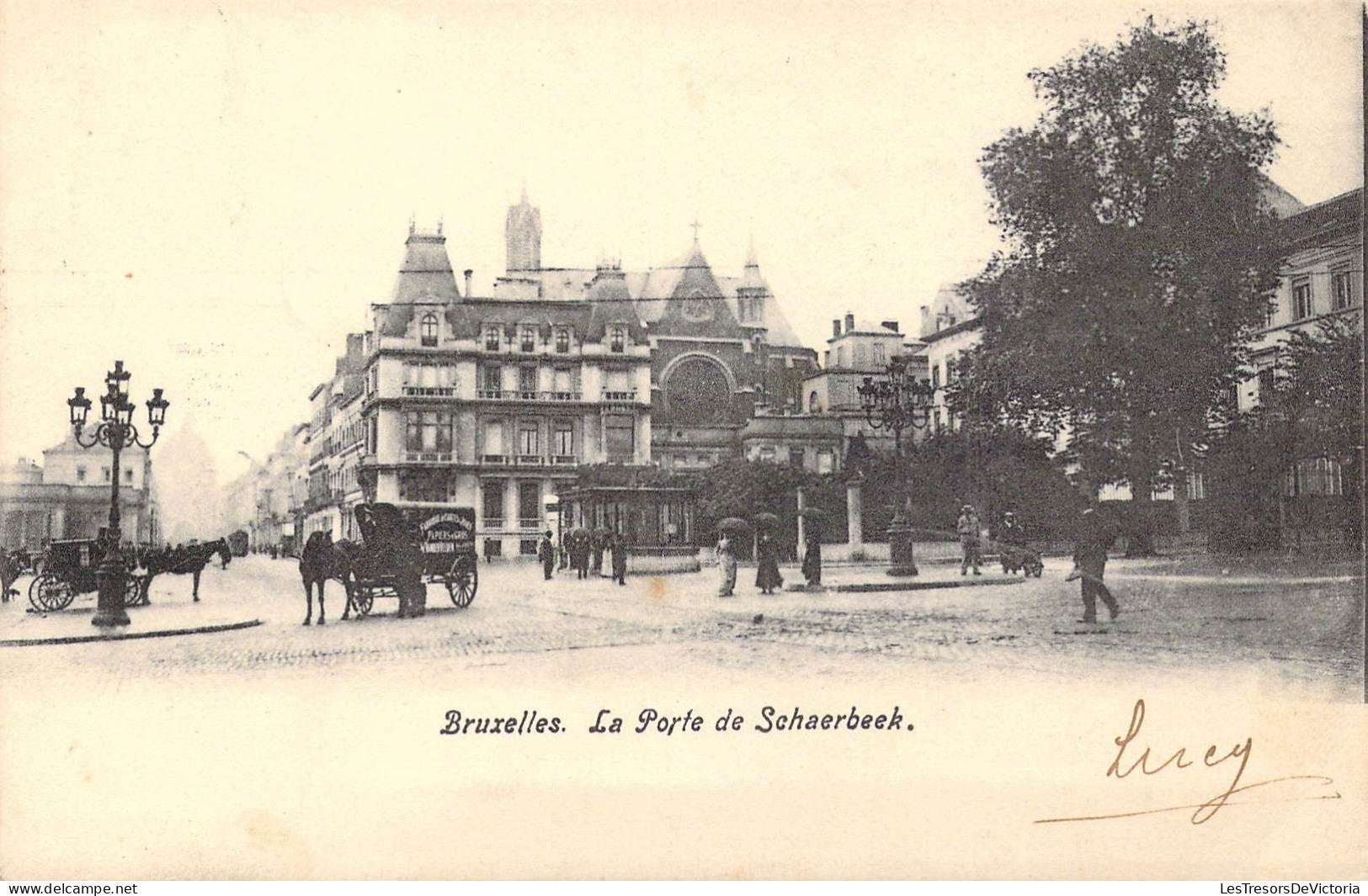 BELGIQUE - Bruxelles - La Porte De Schaerbeek - Carte Postale Ancienne - Bauwerke, Gebäude