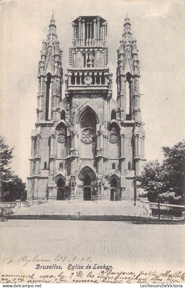 BELGIQUE - Bruxelles - Eglise De Laeken - Carte Postale Ancienne - Monumenti, Edifici