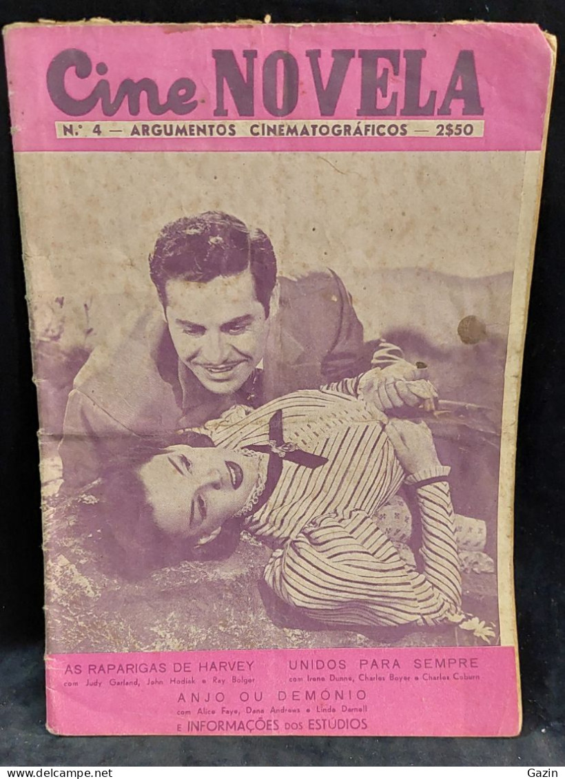 C5/7 -  Revista * Cine Novela Nº4 * Cinema * Portugal - Andere & Zonder Classificatie