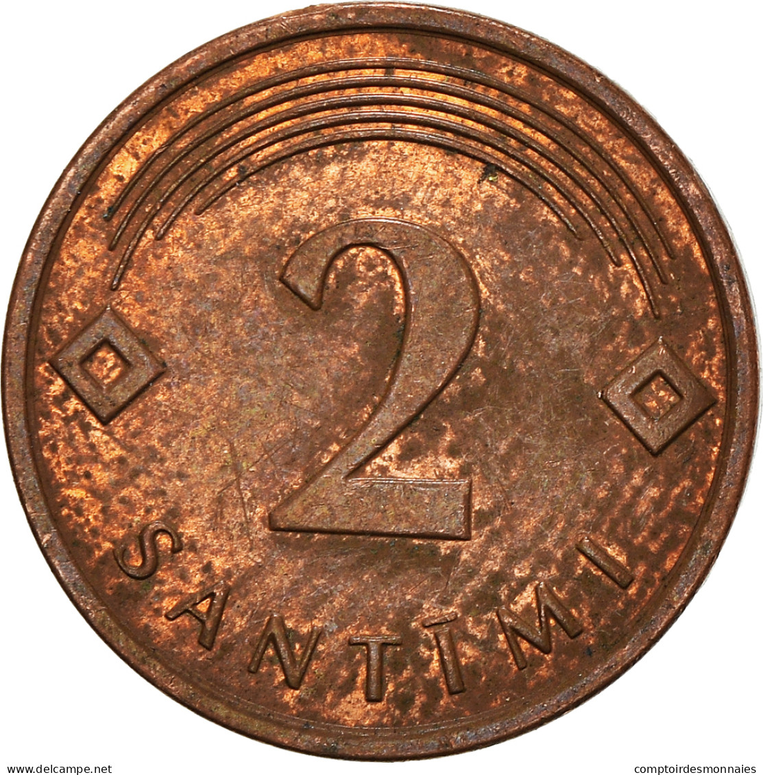 Monnaie, Lettonie, 2 Santimi, 2009 - Latvia